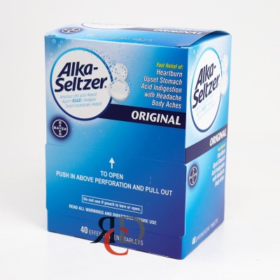 ALKA SELTZER ORIGINAL 40CT/ DISPLAY